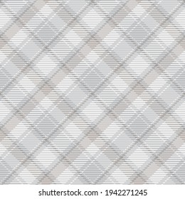 Seamless pattern of scottish tartan plaid. Repeatable background with check fabric texture. Flat vector backdrop of striped textile print.