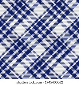 Seamless pattern of scottish tartan plaid. Repeatable background with check fabric texture. Flat vector backdrop of striped textile print.