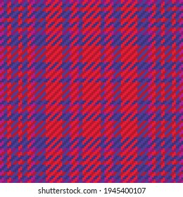 Seamless pattern of scottish tartan plaid. Repeatable background with check fabric texture. Flat vector backdrop of striped textile print.