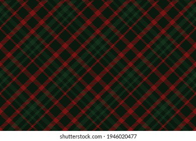 Seamless pattern of scottish tartan plaid. Repeatable background with check fabric texture. Flat vector backdrop of striped textile print.