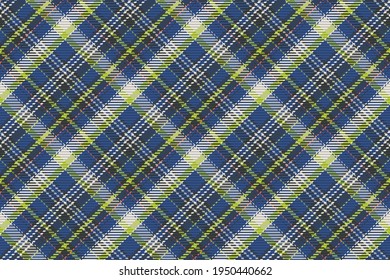 Nahtloses Muster von schottischem Tartan Plaid. Wiederholbarer Hintergrund mit Textur des Textes. Flacher Vektorhintergrund aus gestreiftem Stoffdruck.