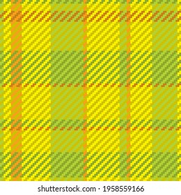 Patrón sin foco de platija escocesa. Fondo repetible con textura de tela de comprobación. Fondo vectorial plano de la impresión textil rayada.