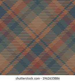 Seamless pattern of scottish tartan plaid. Repeatable background with check fabric texture. Flat vector backdrop of striped textile print.