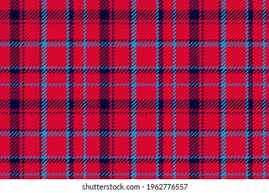 Patrón sin foco de platija escocesa. Fondo repetible con textura de tela de comprobación. Fondo vectorial plano de la impresión textil rayada.