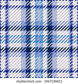 Seamless pattern of scottish tartan plaid. Repeatable background with check fabric texture. Flat vector backdrop of striped textile print.