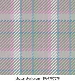 Seamless pattern of scottish tartan plaid. Repeatable background with check fabric texture. Flat vector backdrop of striped textile print.