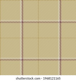 Seamless pattern of scottish tartan plaid. Repeatable background with check fabric texture. Flat vector backdrop of striped textile print.