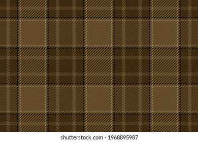 Seamless pattern of scottish tartan plaid. Repeatable background with check fabric texture. Flat vector backdrop of striped textile print.
