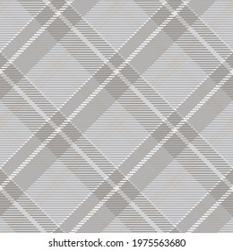 Seamless pattern of scottish tartan plaid. Repeatable background with check fabric texture. Flat vector backdrop of striped textile print.
