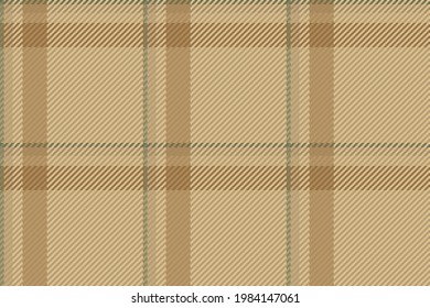 Seamless pattern of scottish tartan plaid. Repeatable background with check fabric texture. Flat vector backdrop of striped textile print.