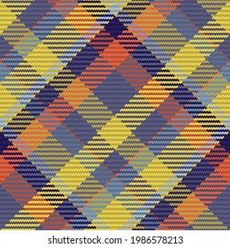 Seamless pattern of scottish tartan plaid. Repeatable background with check fabric texture. Flat vector backdrop of striped textile print.
