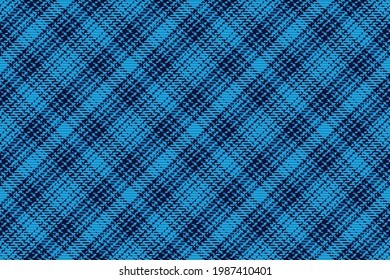 Seamless pattern of scottish tartan plaid. Repeatable background with check fabric texture. Flat vector backdrop of striped textile print.