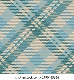 Seamless pattern of scottish tartan plaid. Repeatable background with check fabric texture. Flat vector backdrop of striped textile print.