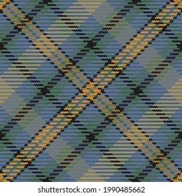 Nahtloses Muster von schottischem Tartan Plaid. Wiederholbarer Hintergrund mit Textur des Textes. Flacher Vektorhintergrund des gestreiften Stoffdrucks.