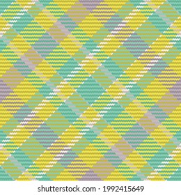 Seamless pattern of scottish tartan plaid. Repeatable background with check fabric texture. Flat vector backdrop of striped textile print.