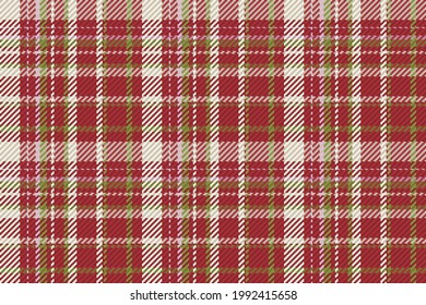 Patrón sin foco de platija escocesa. Fondo repetible con textura de tela de comprobación. Fondo vectorial plano de la impresión textil rayada.