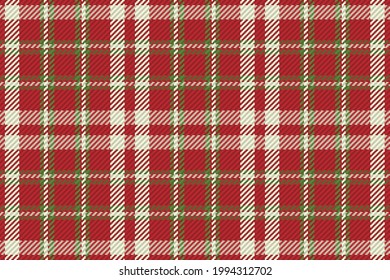 Seamless pattern of scottish tartan plaid. Repeatable background with check fabric texture. Flat vector backdrop of striped textile print.