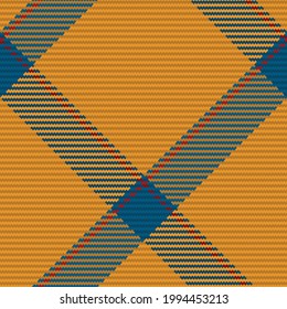 Seamless pattern of scottish tartan plaid. Repeatable background with check fabric texture. Flat vector backdrop of striped textile print.