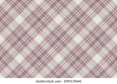 Seamless pattern of scottish tartan plaid. Repeatable background with check fabric texture. Flat vector backdrop of striped textile print.