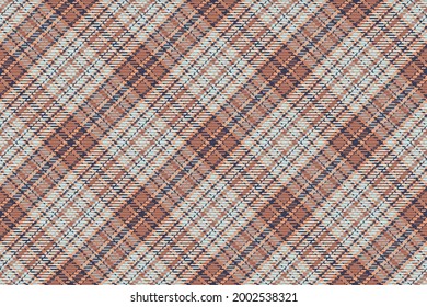 Patrón sin foco de platija escocesa. Fondo repetible con textura de tela de comprobación. Fondo vectorial plano de la impresión textil rayada.