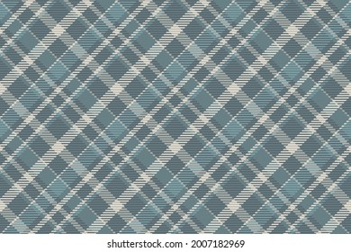 Seamless pattern of scottish tartan plaid. Repeatable background with check fabric texture. Flat vector backdrop of striped textile print.