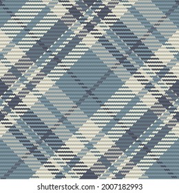 Seamless pattern of scottish tartan plaid. Repeatable background with check fabric texture. Flat vector backdrop of striped textile print.
