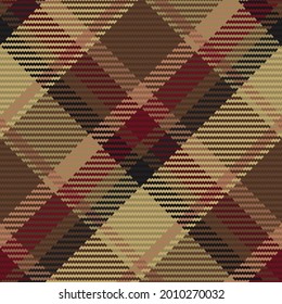 Seamless pattern of scottish tartan plaid. Repeatable background with check fabric texture. Flat vector backdrop of striped textile print.