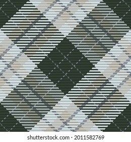 Patrón sin foco de platija escocesa. Fondo repetible con textura de tela de comprobación. Fondo vectorial plano de la impresión textil rayada.