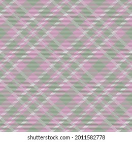 Patrón sin foco de platija escocesa. Fondo repetible con textura de tela de comprobación. Fondo vectorial plano de la impresión textil rayada.