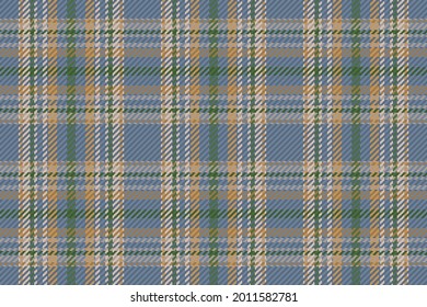 Patrón sin foco de platija escocesa. Fondo repetible con textura de tela de comprobación. Fondo vectorial plano de la impresión textil rayada.