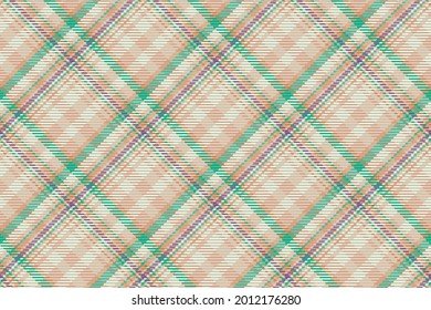 Patrón sin foco de platija escocesa. Fondo repetible con textura de tela de comprobación. Fondo vectorial plano de la impresión textil rayada.