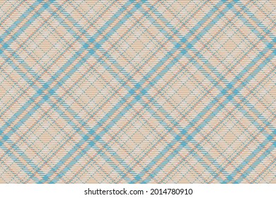 Patrón sin foco de platija escocesa. Fondo repetible con textura de tela de comprobación. Fondo vectorial plano de la impresión textil rayada.
