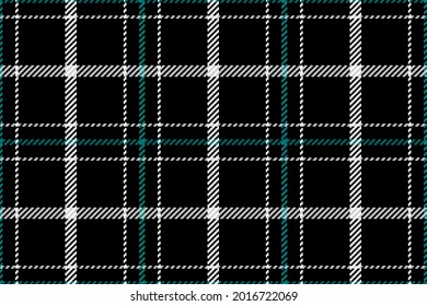 Seamless pattern of scottish tartan plaid. Repeatable background with check fabric texture. Flat vector backdrop of striped textile print.