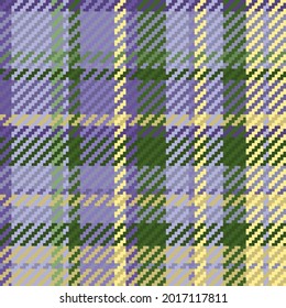 Seamless pattern of scottish tartan plaid. Repeatable background with check fabric texture. Flat vector backdrop of striped textile print.