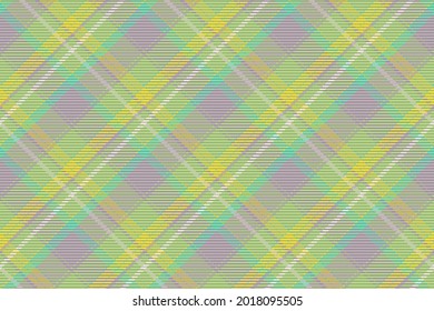 Patrón sin foco de platija escocesa. Fondo repetible con textura de tela de comprobación. Fondo vectorial plano de la impresión textil rayada.