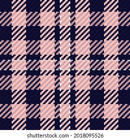 Seamless pattern of scottish tartan plaid. Repeatable background with check fabric texture. Flat vector backdrop of striped textile print.