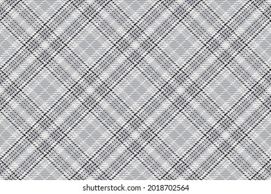 Patrón sin foco de platija escocesa. Fondo repetible con textura de tela de comprobación. Fondo vectorial plano de la impresión textil rayada.