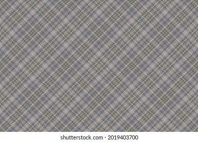 Patrón sin foco de platija escocesa. Fondo repetible con textura de tela de comprobación. Fondo vectorial plano de la impresión textil rayada.
