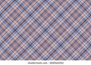 Seamless pattern of scottish tartan plaid. Repeatable background with check fabric texture. Flat vector backdrop of striped textile print.