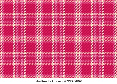 Seamless pattern of scottish tartan plaid. Repeatable background with check fabric texture. Flat vector backdrop of striped textile print.