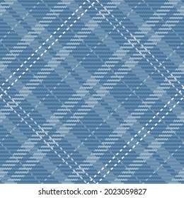 Seamless pattern of scottish tartan plaid. Repeatable background with check fabric texture. Flat vector backdrop of striped textile print.