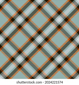 Seamless pattern of scottish tartan plaid. Repeatable background with check fabric texture. Flat vector backdrop of striped textile print.