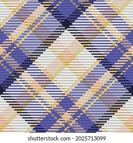 Seamless pattern of scottish tartan plaid. Repeatable background with check fabric texture. Flat vector backdrop of striped textile print.