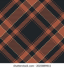 Patrón sin foco de platija escocesa. Fondo repetible con textura de tela de comprobación. Fondo vectorial plano de la impresión textil rayada.