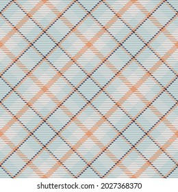Patrón sin foco de platija escocesa. Fondo repetible con textura de tela de comprobación. Fondo vectorial plano de la impresión textil rayada.
