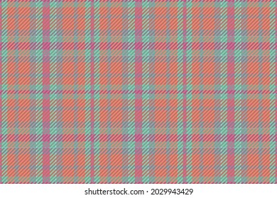 Patrón sin foco de platija escocesa. Fondo repetible con textura de tela de comprobación. Fondo vectorial plano de la impresión textil rayada.