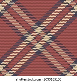 Nahtloses Muster von schottischem Tartan Plaid. Wiederholbarer Hintergrund mit Textur des Textes. Flacher Vektorhintergrund des gestreiften Stoffdrucks.