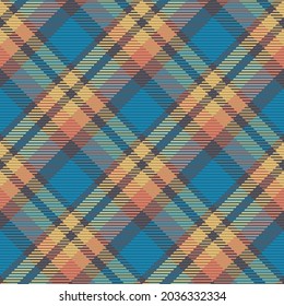Patrón sin foco de platija escocesa. Fondo repetible con textura de tela de comprobación. Fondo vectorial plano de la impresión textil rayada.