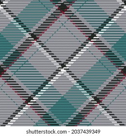 Patrón sin foco de platija escocesa. Fondo repetible con textura de tela de comprobación. Fondo vectorial plano de la impresión textil rayada.