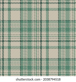 Seamless pattern of scottish tartan plaid. Repeatable background with check fabric texture. Flat vector backdrop of striped textile print.